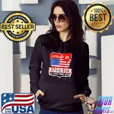 Made In America Long Time Ago 4Th Of July American Flag Shirt