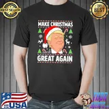 Make Christmas Great Again Trump Ugly Christmas Shirt