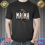 Mama personalized rockstar leopard shirt