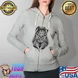Marvel Eternals Deviant Spray Paint Portrait Shirt Full Zip Hooded