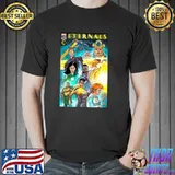 Marvel Eternals Galactic Group Shot Comic Shirt