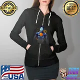 Marvel Eternals Ikaris Line Art Poster Shirt Full Zip Hooded