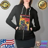 Marvel Eternals Vintage Group Shot Comic Cover s Full Zip Hooded
