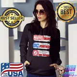 Marvel this means Hope DC this means Justice Alabama Crimson Tide Ass Kicked shirt