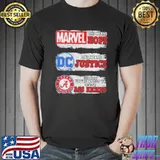 Marvel this means Hope DC this means Justice Alabama Crimson Tide Ass Kicked s Unisex