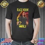 Marvel What If Black Widow Stoic Pose Portrait T-Shirt