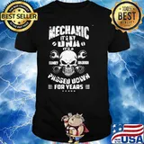 Mechanic It's My DNA IT's A Family Tradition PAssed Down SKull Shirt