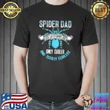 Mens Spider Dad Shirt Joke Tarantula Arachnology Spider Lover T-Shirt