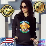 Meowdy purrdner cat shirt