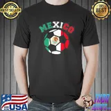 Mexican Soccer Futbol Football Mexico Flag Shirt