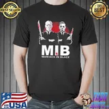 MIB Maniacs In Black Horror Shirt