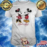 Mickey and Minnie Mouse Ringer shirt