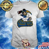 Mickey mouse player Los Angeles Chargers shirt