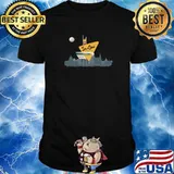 Mid Century Modern Sun n Sand Retro T-Shirt