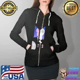 Min Suga Bangtan Boys Shirt Full Zip Hooded