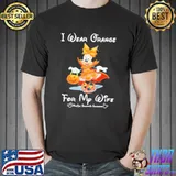 Minnie Mouse Pumpkin I Wear Orange For My Wife Multiple Sclerosis Awareness Happy Halloween Shirt