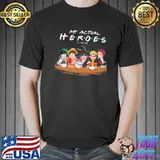 My actual heroes dragonball shirt