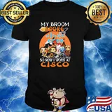 My Broom Broke So Now I Work At Cisco Halloween Shirt