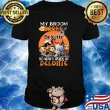 My Broom Broke So Now I Work At Deloitte Halloween Shirt