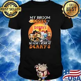 My Broom Broke So Now I Work At Denny's Halloween Shirt