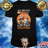 My Broom Broke So Now I Work At Hallmark Halloween Shirt