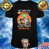 My Broom Broke So Now I Work At Publix Halloween Shirt