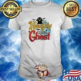 Naughty Little Ghost Halloween Shirt