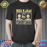 NBA JAM Warrior Golden State Curry Thompson Shirt