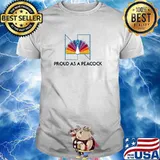 NBC Vintage Proud as a Peacock Logo Essential T-Shirt