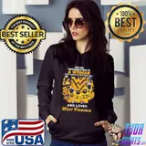 Never Underestimate a Woman who understands football and loves West Virginia Signatures Shirt