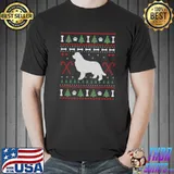 Newfoundland Ugly Sweater Christmas Shirt Funny Dog Lover T-Shirt
