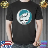 NFL Team Philadelphia Eagles x Grateful Dead Logo Band shirt