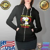 Nice snoopy and Woodstock I’m not getting old I’m just becoming a classic s Full Zip Hooded