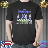 Nice the Dallas Cowboys abbey road Christmas signatures s Unisex