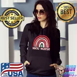 NICU Nurse Neonatal Tiny Crew Christmas Holiday Nutcracker T-Shirt Hoodie