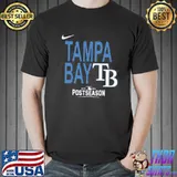 Nike Tampa Bay Rays Black 2021 Postseason Authentic Collection Dugout Shirt Unisex