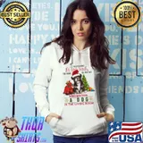 Nothing is too bad too hard or too sad when you have a dog in the living room dog christmas shirt