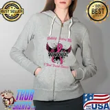 Nothing Scares Me I Beat Breast Cancer Shirt Full Zip Hooded
