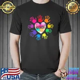 Nurse heart hands colors s Unisex