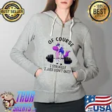 Of course i struggle i just dont quit unicorn weight lifting s Full Zip Hooded