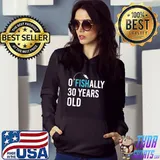 Ofishally 30 Years Old For Fisherman T-Shirt