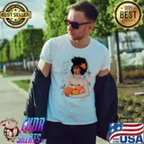 Oh fall its nice to see you again black women pumpkin shirt
