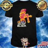 On my block santos cross skull shirt