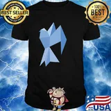Origami azure bird T-Shirt