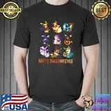 P.OKEMO-N HALLOWEEN FUNNY HOLLIDAY VINTAGE PIKACH-U T-Shirt