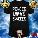 Peace Love Soccer Shirt