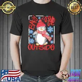 Penguin Cute Baby Its Cold Outside Christmas Shirt Unisex