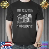 Photography Lover Photographer Camera Shot Shooting T-s Unisex