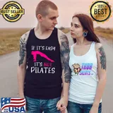 Pilates Instructor Funny Trainer Teacher Premium T-Shirt Tank Top