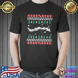 Pilot Reindeer Christmas Shirt Unisex